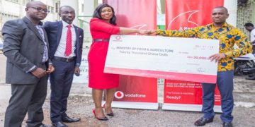 Vodafone Ghana Donates towards Farmers’ Day