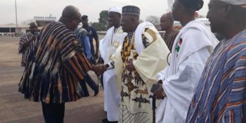 Mahama arrives in Yendi for new Yaa Naa’s coronation