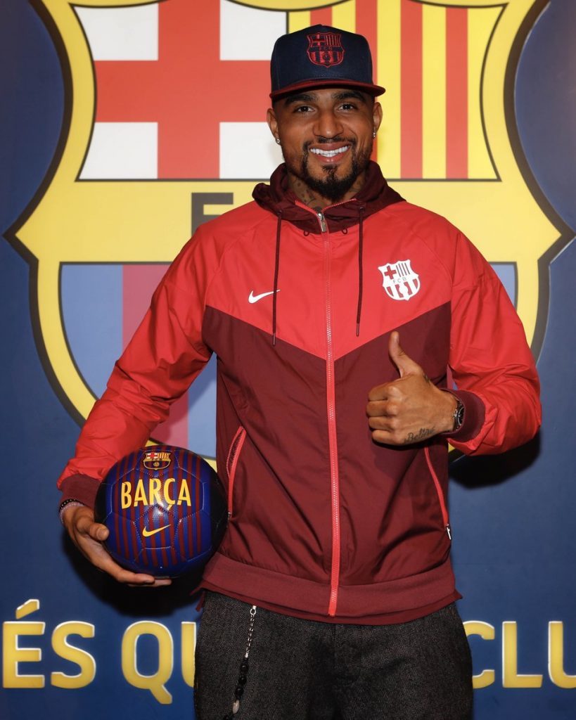 Kevin-Prince Boateng fails to show up for Barcelona voluntary training session