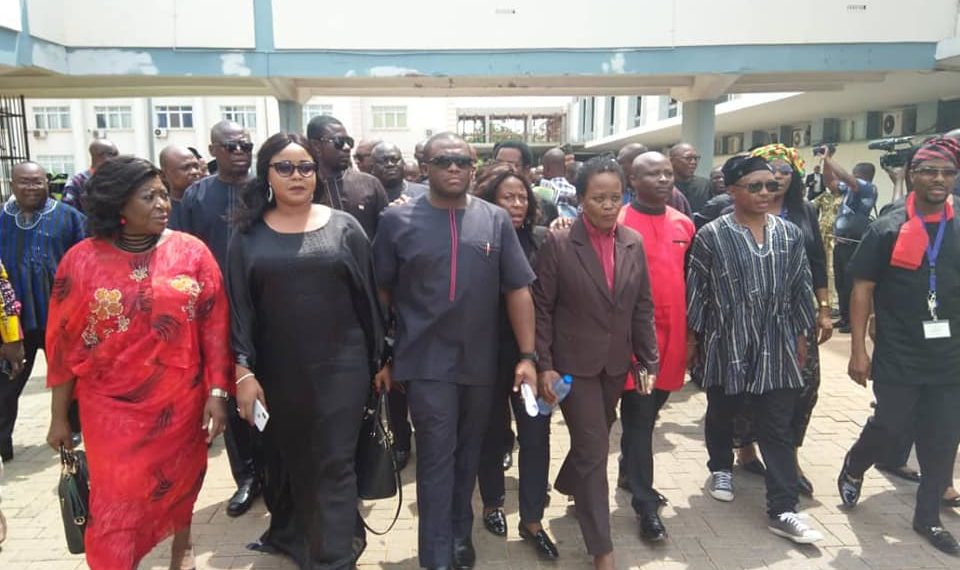 Photos: Minority boycotts new MP’s swearing-in, storms Police HQ