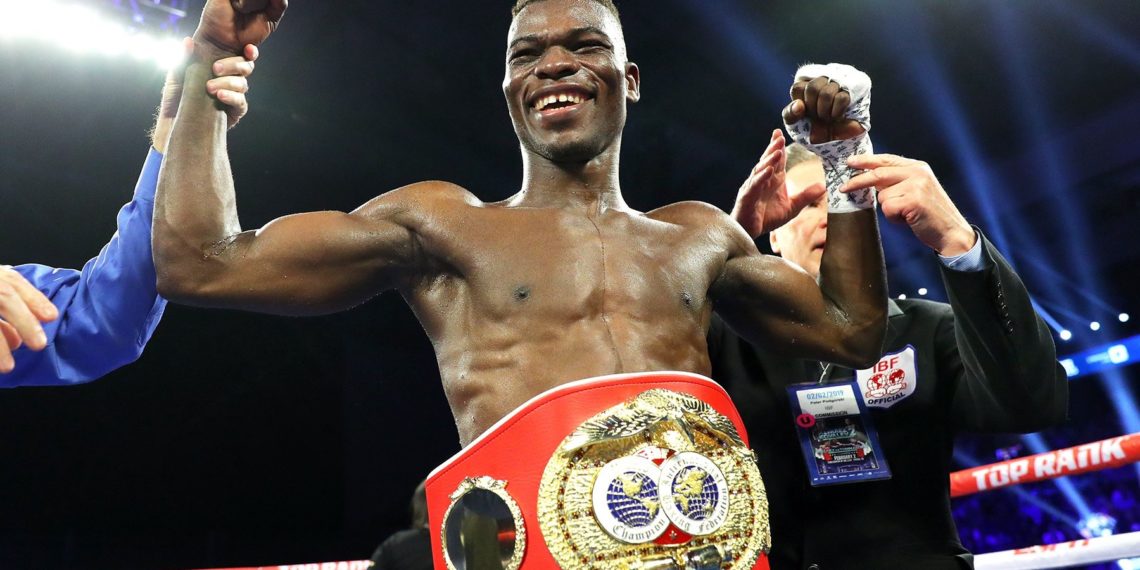 Video: How Richard Commey destroyed Isa Chaniev to win world title