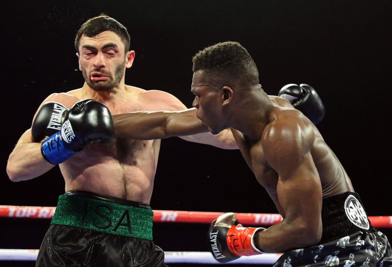 Richard Commey punishes Isa Chaniev to become Ghana’s 9th world champion