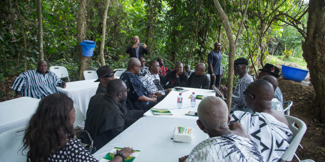 Mahama denies NDC “forest meeting”