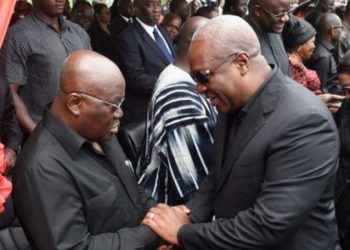 Nana Addo, Bawumia, Mahama join hands to mourn Kintampo accident victims