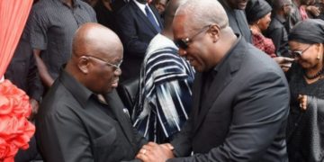 Nana Addo, Bawumia, Mahama join hands to mourn Kintampo accident victims