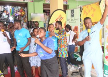 PHOTOS: Akropong School for the Blind shocks crowd at Neoplan Station