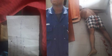 TRAGEDY: Police officer shoots himself dead at Osagyefo Barge; leaves a note