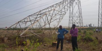 GRIDCo tower collapses after thieves vandalise bolts and nuts