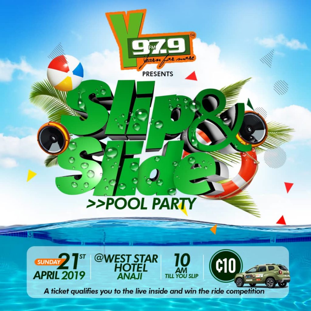 YFM Takoradi to Host ‘Slip N Slide’ Pool Party