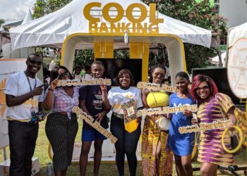 GCB Bank outdoors cool campaign at KNUST
