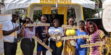 ﻿GCB Bank outdoors cool campaign at KNUST