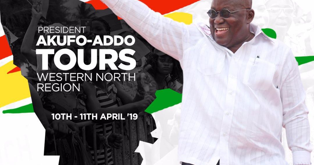 Nana Addo visits three new Regions