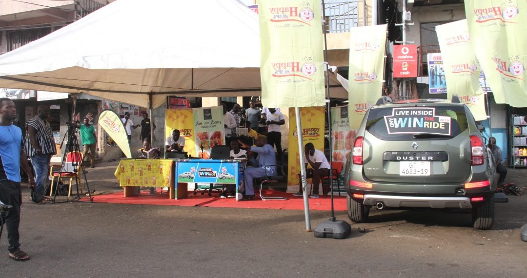 Happy on Wheels sends ‘Live Inside and Win the Ride’ to Abossey Okai