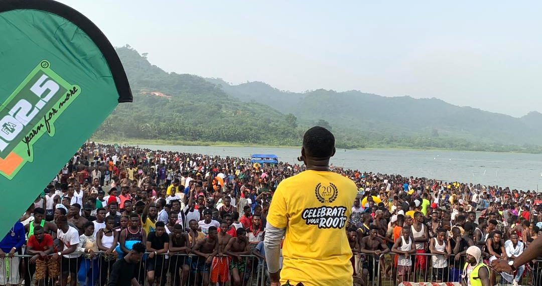 Massive Turnout at YFM Kumasi’s Lakeside Party