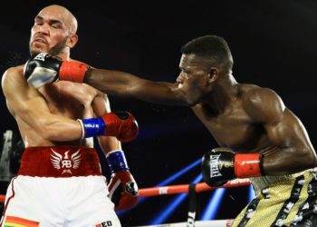 Richard Commey drops Ray Beltran four times, TKO in eight