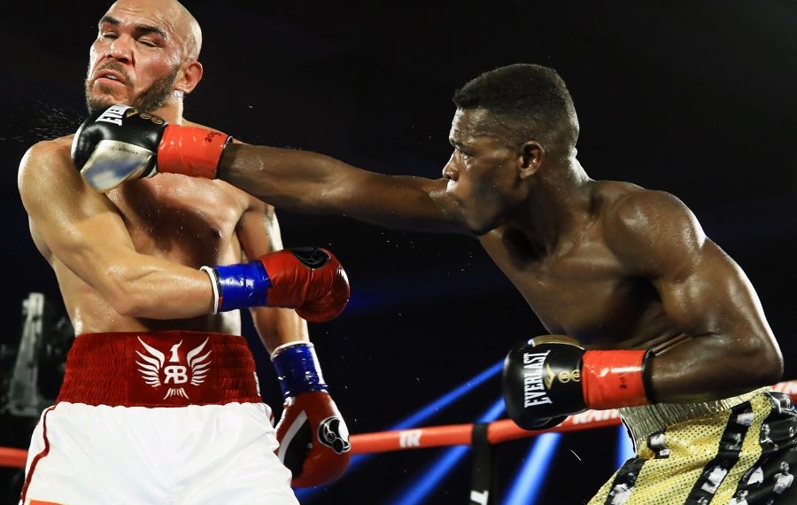Richard Commey drops Ray Beltran four times, TKO in eight