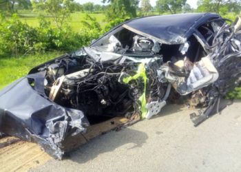 Four DCEs in critical condition after car crash