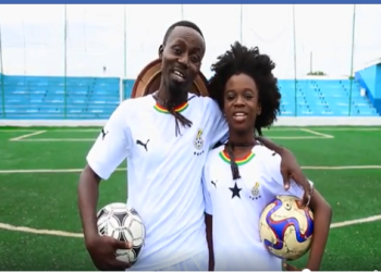 AFCON 2019: Oswald, Euodia support the Black Stars with a poetry spokenword [VIDEO]