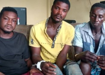 Three arrested for robbing fetish priest, kidnapping son