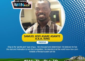 King crashes out of #WinTheRide19 after 24 hours