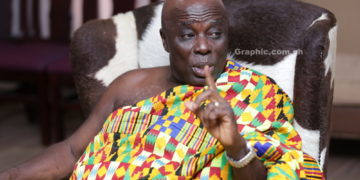 Okyenhene destools Hemang Chief
