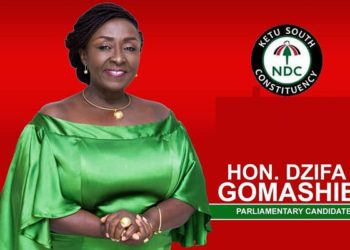 Dzifa Gomashie seals her parliamentary debut with a win
