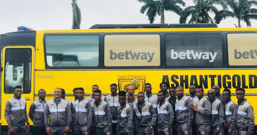 Ashantigold leave Ghana for Equatorial Guinea to lock horns with Akonangui FC