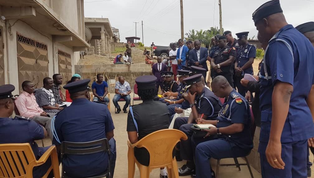 Acting IGP storms Takoradi as he visits families of missing girls