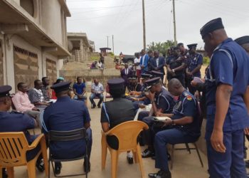 Acting IGP storms Takoradi as he visits families of missing girls