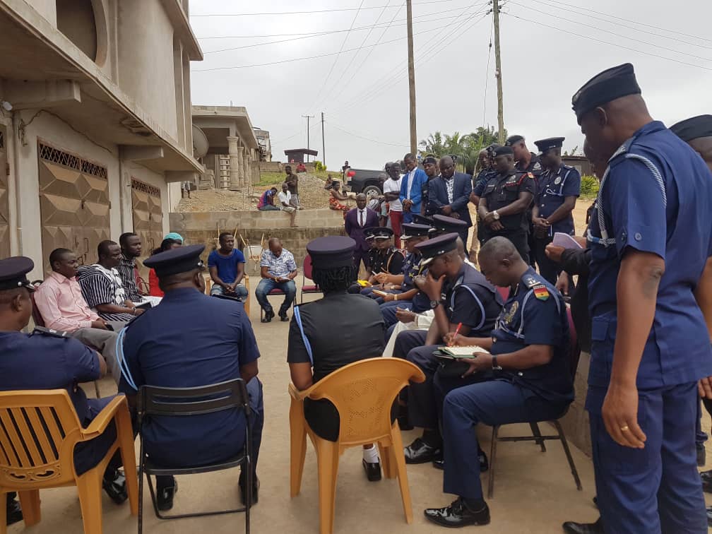 Acting IGP storms Takoradi as he visits families of missing girls