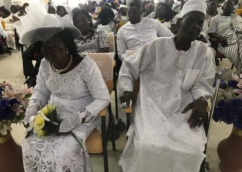 Photos: Man, 96, marries lover, 93, after 50years relationship