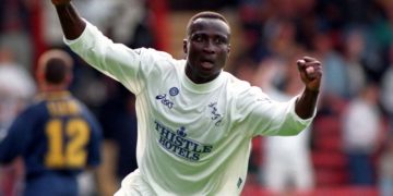 Watch Ghana’s Tony Yeboah wonder goal against Liverpool 24years ago