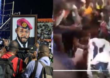 Watch how fans of popular musician removed his casket from the tomb to confirm he is the one