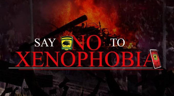 Asante Kotoko join  #SayNoTo Xenophobia