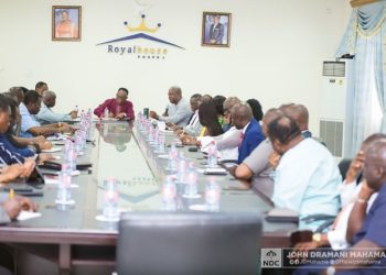 Photos +Video: Mahama meets Ghana Pentecostal & Charismatic Council over NDC manifesto