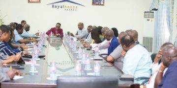 Photos +Video: Mahama meets Ghana Pentecostal & Charismatic Council over NDC manifesto
