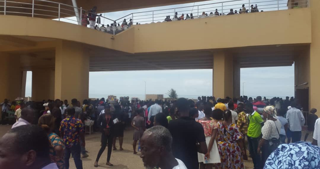 Photos: Parents storm Independence Square over SHS placement