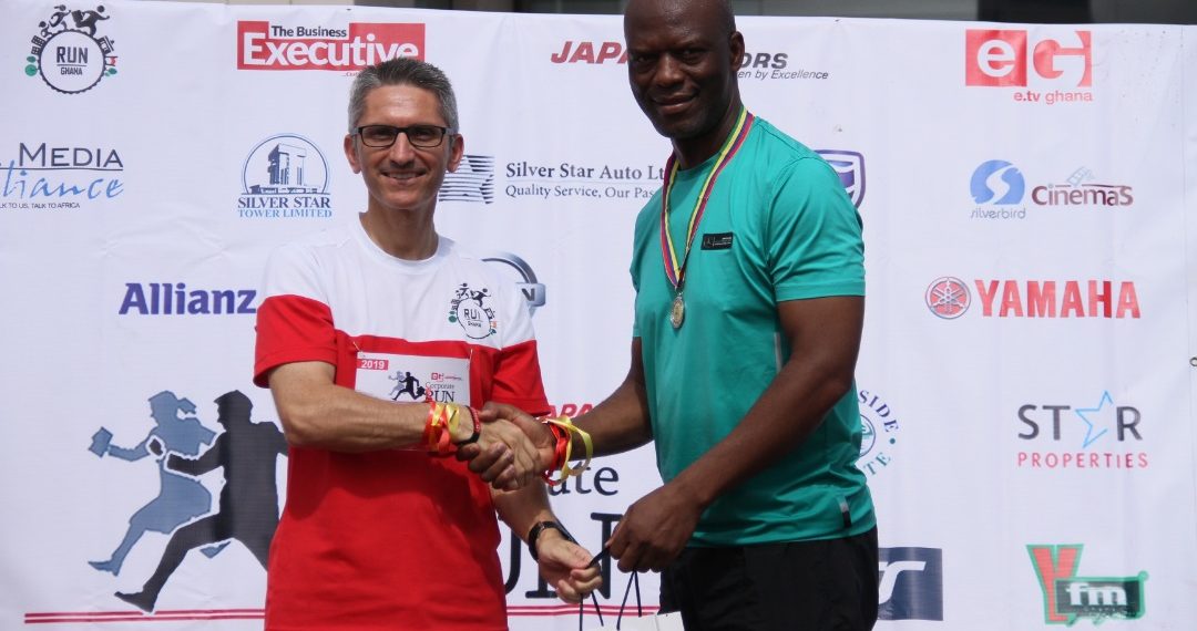 Mr. Salah Kweku Kalmoni, Event Director of Corporate Run