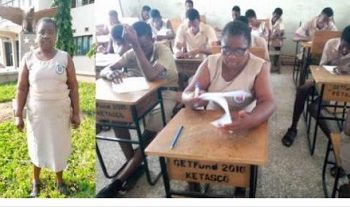 Free SHS: Woman, 51, enrolls at Keta Senior High Technical Sch.
