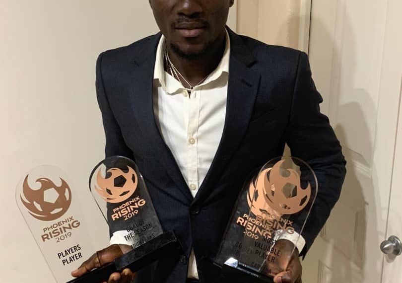 PHOTOS: Solomon Asante scoops FOUR major awards at Phoenix Rising Soccer Ball Awards