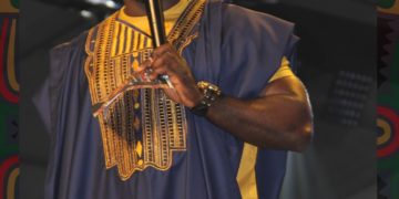 Happy FM’s Kwame Afrifa Mensah entertains Patrons as host of African Legends Night