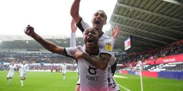 Performance of Ghanaian players abroad: Jordan nets winner for Palace as Andre Ayew scores fastest goal in the Championship this season