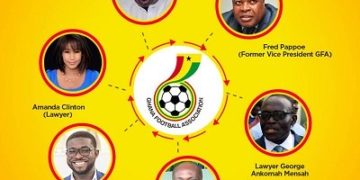Ghana FA Decides: Check out the various positions of the candidates on the ballot paper