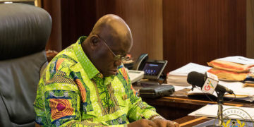 Nana Addo returns to office