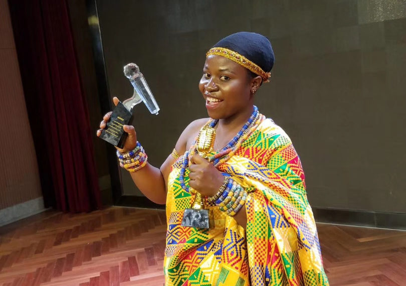 Ghanaian Student wins contest in Beijing; China