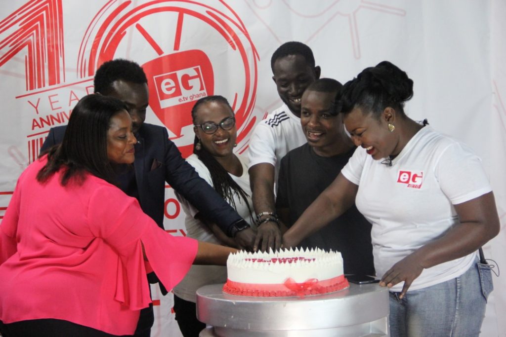 e.TV Ghana begins 10-year anniversary celebration with special on-air broadcast