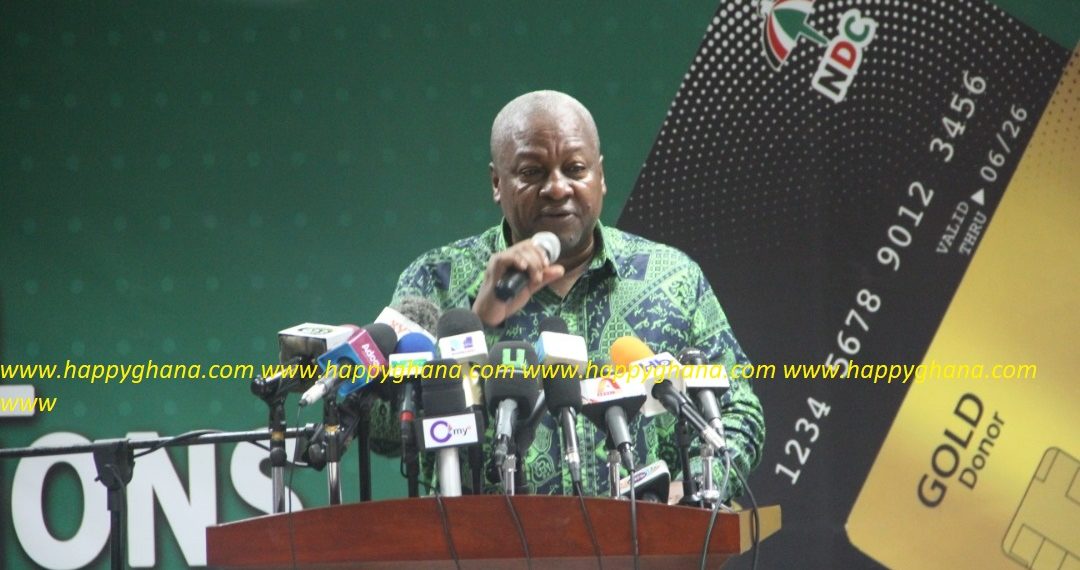 Mahama 'deeply' disappointed in Nana Addo over PDS debacle