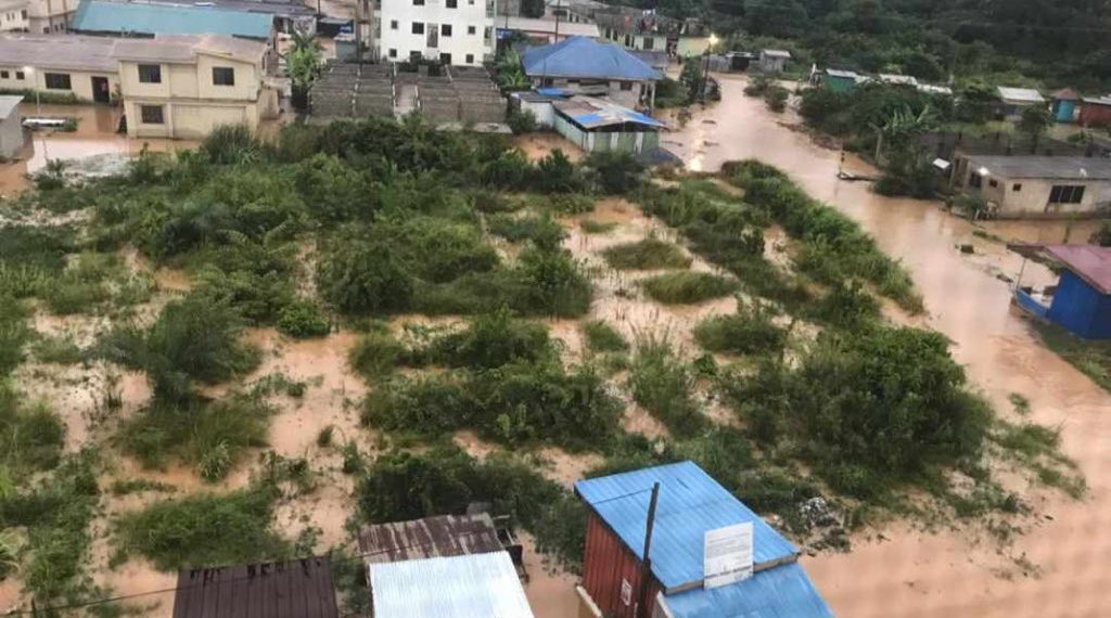 Photos: UCC campus under water
