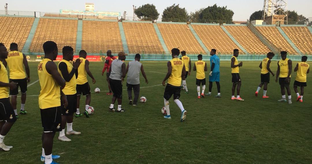 PHOTOS: Black Meteors hold final training session ahead of Cote D’Ivoire clash (U-23 AFCON)