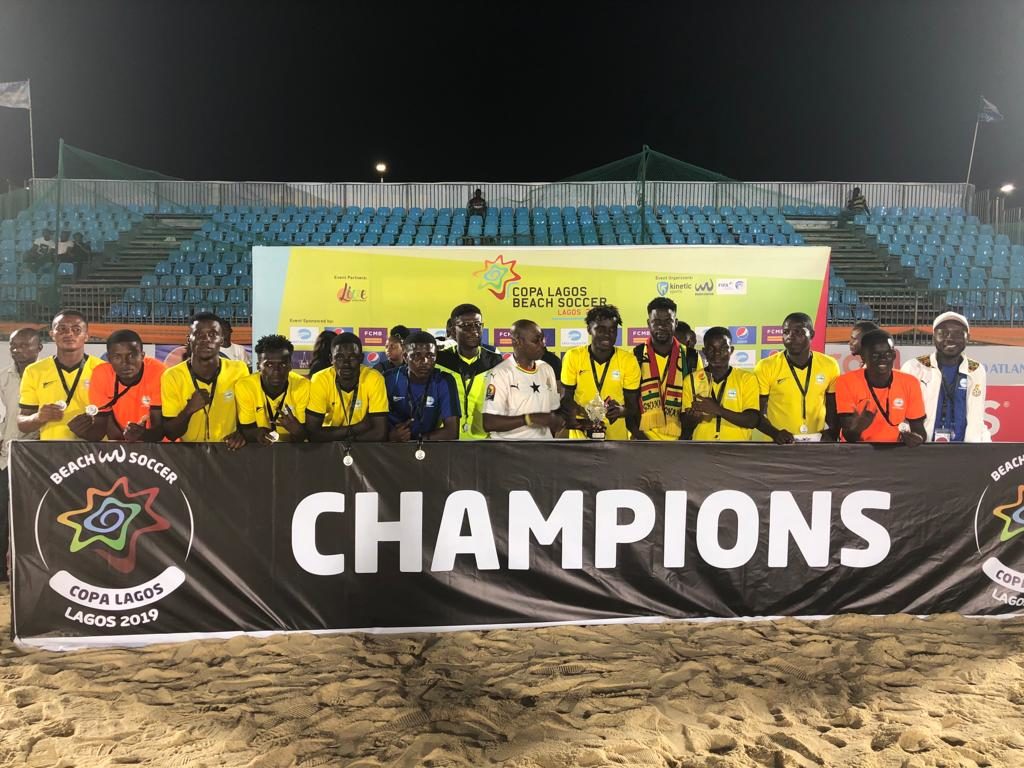 Beach Soccer: Keta Sunset Club to present trophy to Sports Minister and Ghana FA President today